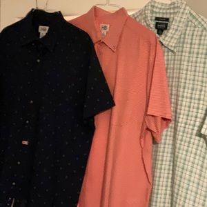 3 Button Downs- short sleeve